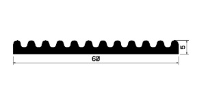 F 1926 - EPDM profiles - Layer and insulator profiles