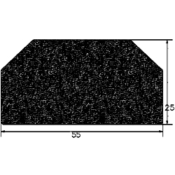 SO - G515 55×25 mm - Other gasket profiles