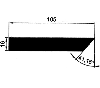 GIR - G656 - gumiprofilok - Négyszögalakú profilok