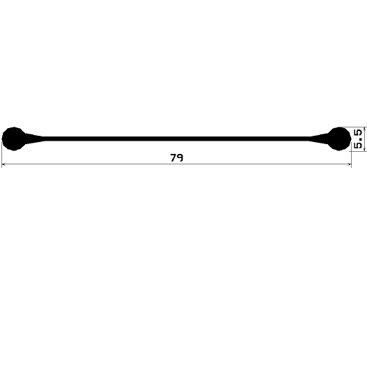 F 0701 - EPDM-Profile - Schutzmaskenprofile