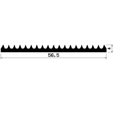 F 0712 - EPDM-Profile - Schutzmaskenprofile