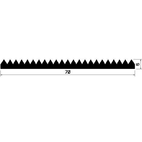 F 0719 - EPDM profiles - Layer and insulator profiles