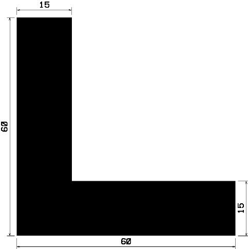 Wi 0682 - Gummi-„L”-Profil - Winkelprofile / L-Profile